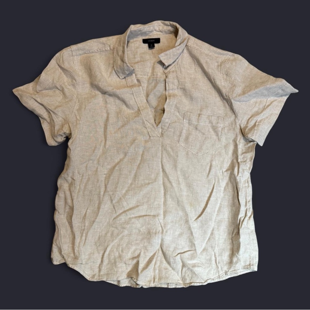 Linen Button Down Shirt